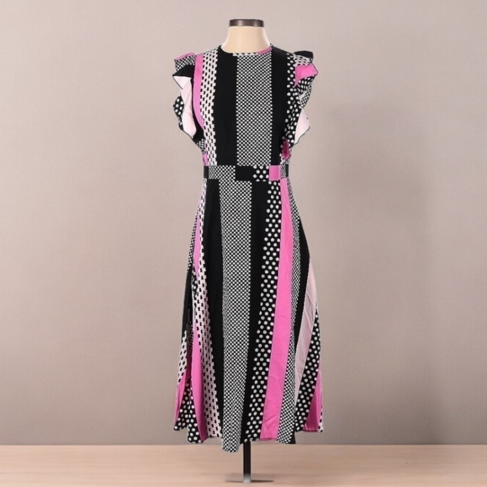 SKUE BoHo Midi Dress | SIZE 4 (S)